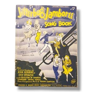 JITTERBUG JAMBOREE SONG BOOK (1939) Swingeroo Favorite Series 1939 Rare!